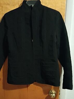 Women’s Black Quilted Jacket